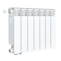 Радиатор биметаллический RIFAR BASE 350х7 секций, нижнее левое подключение (BVL)