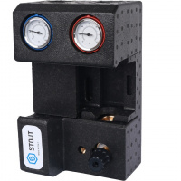 ГБМ Насосная группа STOUT с 3-х приводным смесителем, без насоса DN20 (3/4"), подача справа