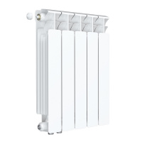 Радиатор биметаллический RIFAR BASE 500х5 секций, нижнее левое подключение (BVL)