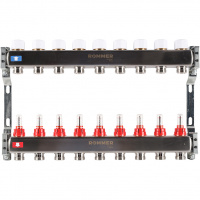 Коллектор из нержавеющей стали с расходомерами 9 вых. ROMMER