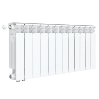 Радиатор биметаллический RIFAR BASE 350х12 секций, нижнее левое подключение (BVL)