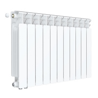 Радиатор биметаллический RIFAR BASE 500х11 секций, нижнее левое подключение (BVL)