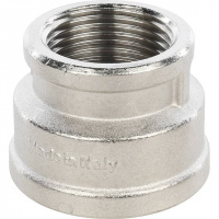 Муфта переходная резьбовая латунная STOUT никель 11/4"X1" В