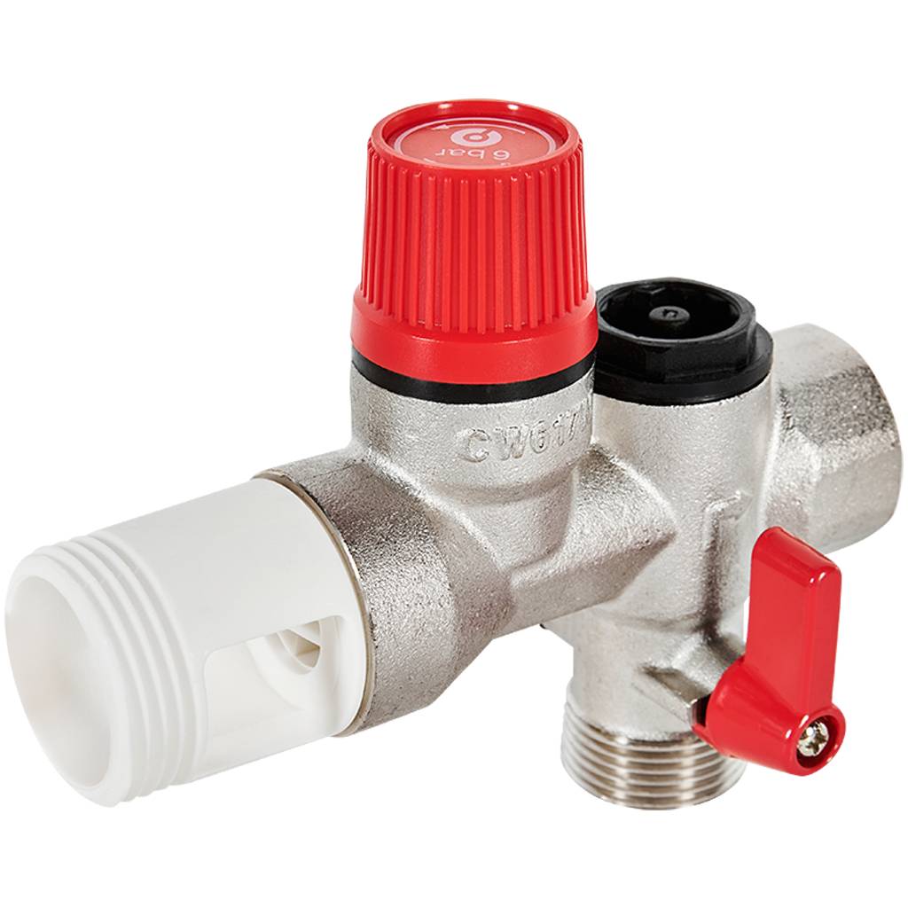 Группа безопасности для бойлера 6 бар 1/2 ROMMER