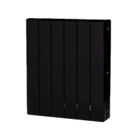 Радиатор биметаллический RIFAR SUPReMO 500-6 Ду 3/4 Антрацит