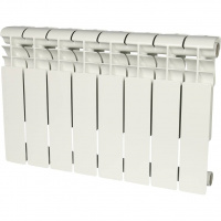 Радиатор алюминиевый ROMMER PROFI 350x8 секций