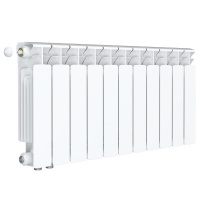 Радиатор биметаллический RIFAR BASE 350х11хсекций, нижнее левое подключение (BVL)