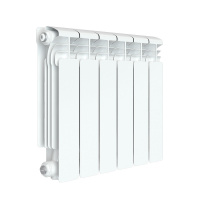 Радиатор алюминиевый RIFAR ALUM 500x6 секций, нижнее левое подключение (VL)