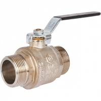 Кран шаровой STOUT рукоятка 11/4" НН, полнопроходной