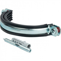 Хомут крепежный со шпилькой М10*100 STOUT Ду130 (135-143) - 5"