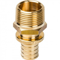 СА Муфта резьбовая аксиальная для сшитого полиэтилена STOUT Ø20х3/4" Н