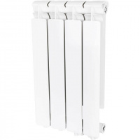 Радиатор алюминиевый STOUT BRAVO 500х4 секций, нижнее правое подключение