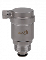 Воздухоотводчик автоматический прямой ESSAN STONG нержавейка 1/2", с боковым клапаном (100)