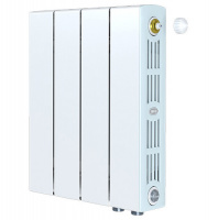 Радиатор биметаллический RIFAR SUPREMO 350х4 секции, нижнее правое подключение (VR)