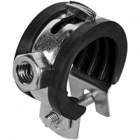 Хомут крепежный одновинтовой с гайкой без шпильки М8 STOUT Ду20 (25-28) - 3/4"