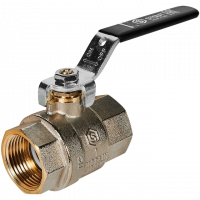Кран шаровой STOUT рукоятка 1" ВВ, полнопроходной NEW