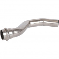 Обвод однораструбный ВПр-НПр, 22, из нержавеющей стали прессовой ROMMER