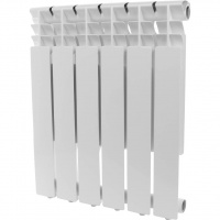 Радиатор алюминиевый ROMMER OPTIMA 500x6 секций