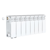 Радиатор биметаллический RIFAR BASE 200х8 секций, нижнее левое подключение (BVL)