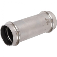 Муфта надвижная ВПр, 35, из нержавеющей стали прессовой ROMMER