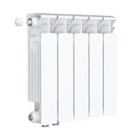 Радиатор биметаллический RIFAR BASE 350х5 секций, нижнее левое подключение (BVL)