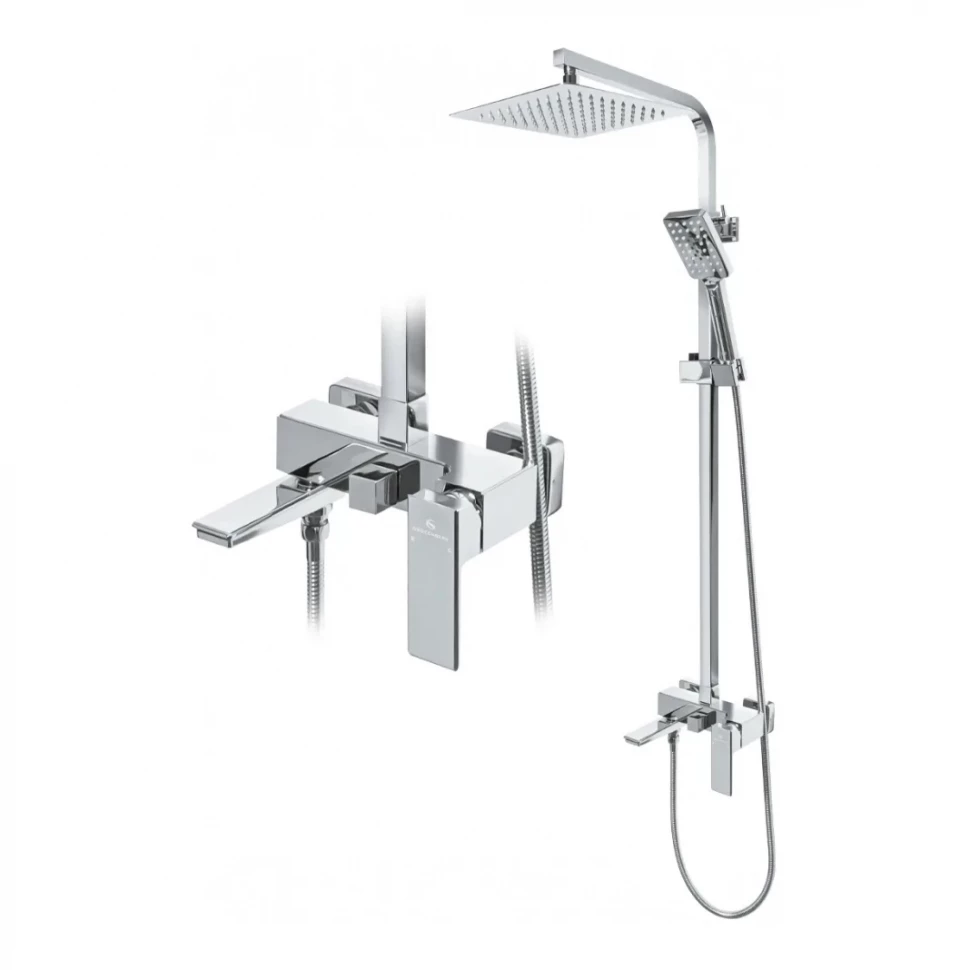 Душевая система GROCENBERG GB7008, хром