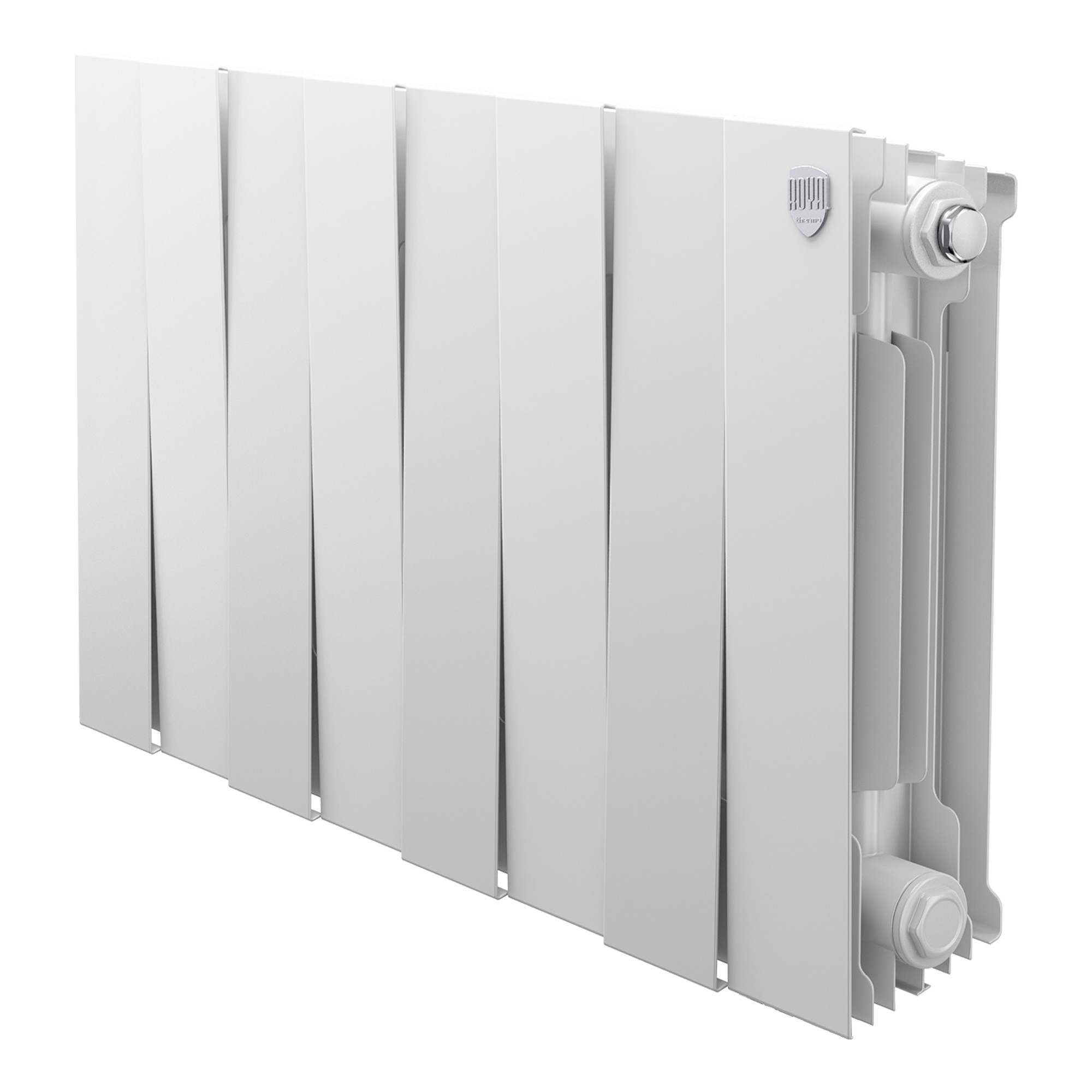 Радиатор биметаллический ROYAL THERMO PIANOFORTE BIANCO TRAFFICO 300x8 секций