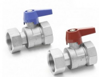 Комплект шаровых кранов WESTER для насосно-смесительного узла (НСУ) (пара)