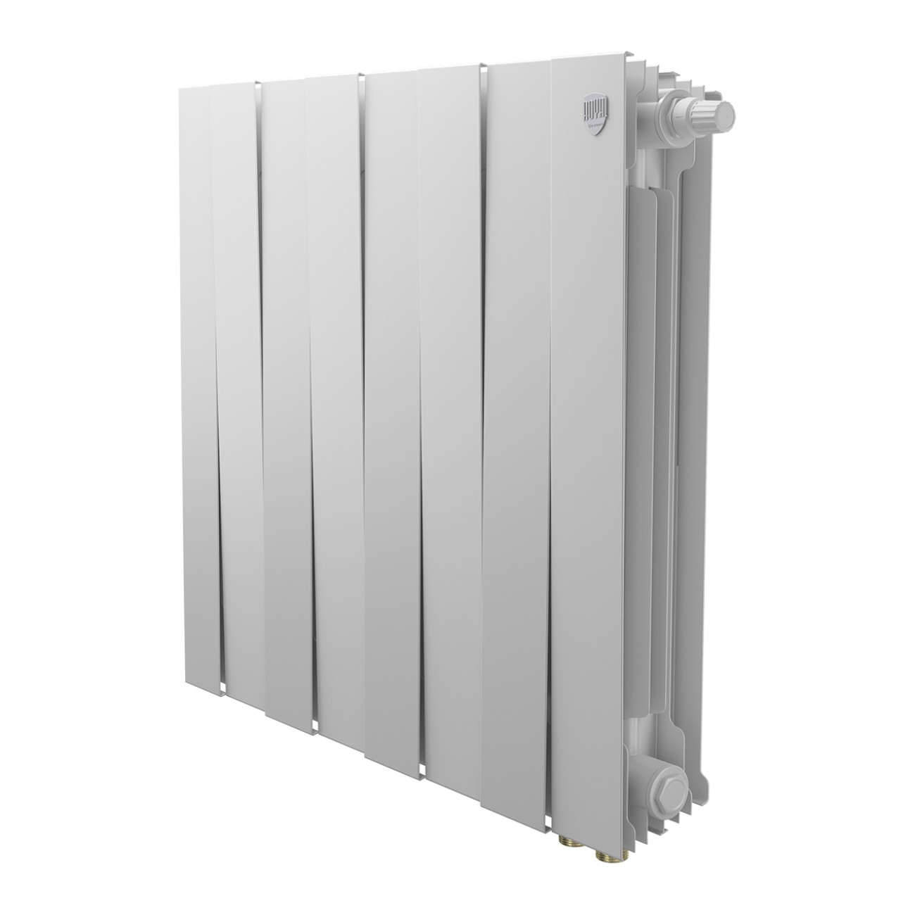 Радиатор биметаллический ROYAL THERMO PIANOFORTE TOWER/BIANCO TRAFFICO VDR 500х8 секций