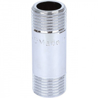 Бочонок резьбовой латунный STOUT хром 1/2"x55мм