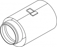 Разъединительное устройство PROTHERM Al Ø80/125 мм