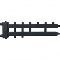 Коллектор ROMMER на 3+1+1 контура с гидроразделителем (дублер компакт)