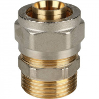 МЦ Муфта резьбовая цанга для металлопласта STOUT Ø26х1" НР