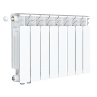 Радиатор биметаллический RIFAR BASE 350х8 секций, нижнее левое подключение (BVL)