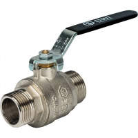 Кран шаровой STOUT рукоятка 3/4" НН, полнопроходной