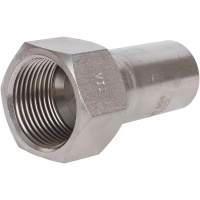 Вставка переходная НПр-ВР, 28х1, из нержавеющей стали прессовой ROMMER