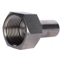 Вставка переходная НПр-ВР, 22х1, из нержавеющей стали прессовой ROMMER