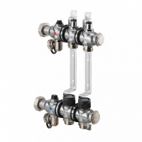 Коллекторная группа OVENTROP MULTIDIS SF нержавейка 1"x3/4" EK -11 выходов, без расходомеров