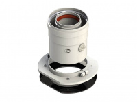 Адаптер дымохода PROTHERM Ø60/100, Al, с рев.отверстием. Для котлов Рысь, Ягуар.