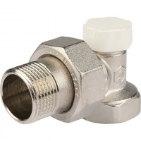 Клапан запорно-балансировочный угловой STOUT 3/4" (SVL-1156-000020)