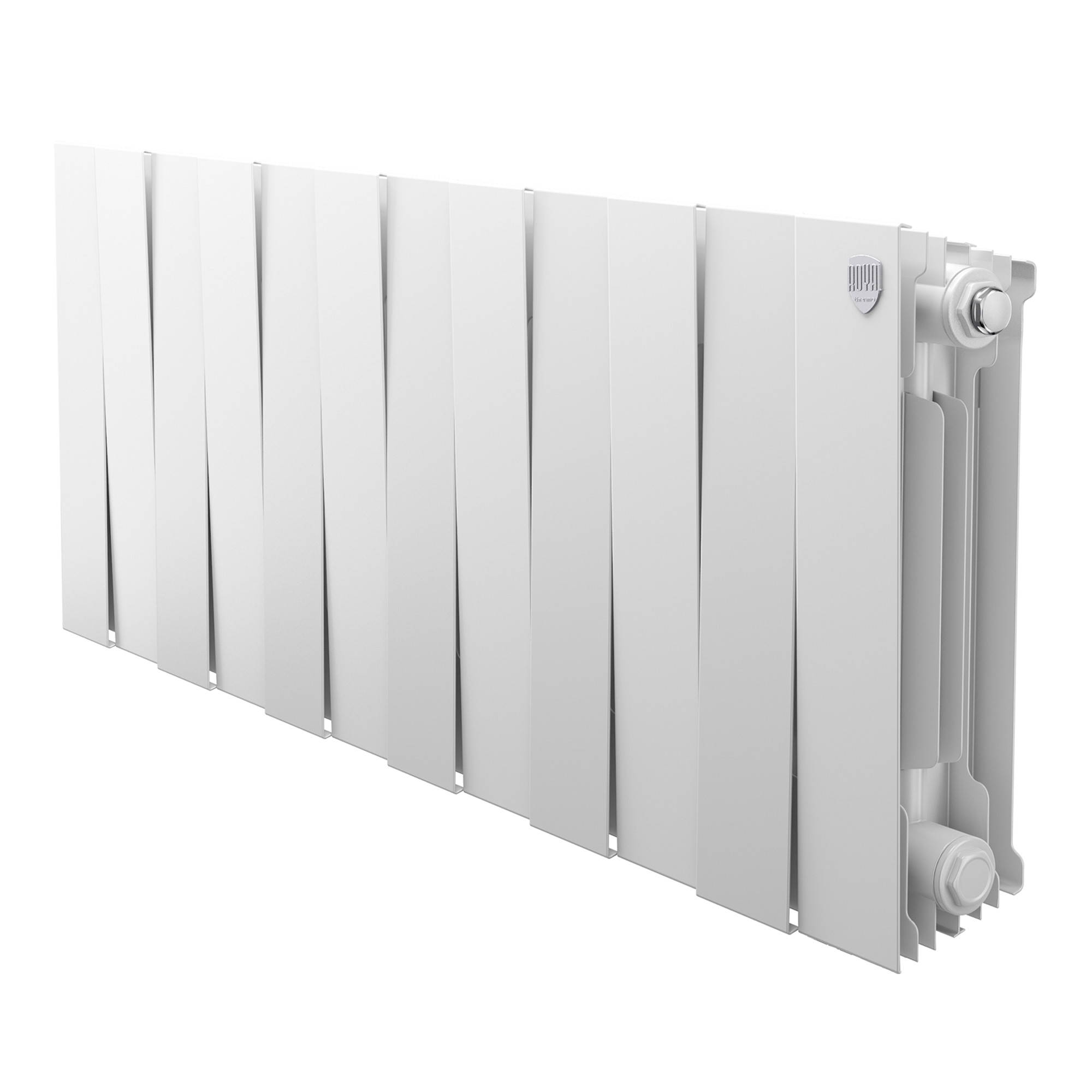 Радиатор биметаллический ROYAL THERMO PIANOFORTE BIANCO TRAFFICO 300x12 секций