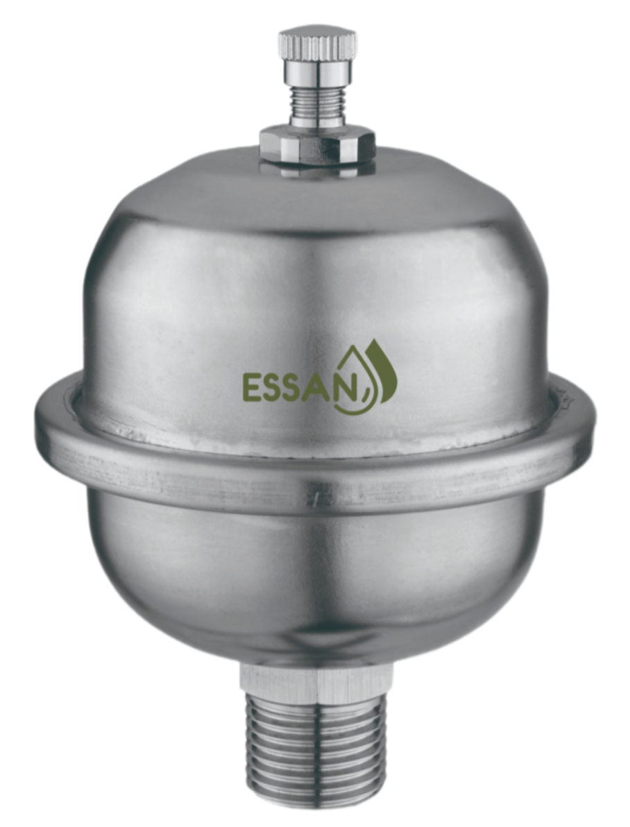 Компенсатор-гаситель гидроударов нержавейка ESSAN VAL никель 1/2" Н, мембранный (50)