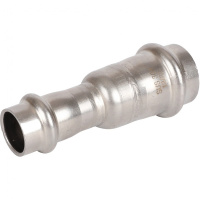 Муфта переходная ВПр, 22х15, из нержавеющей стали прессовой ROMMER