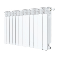 Радиатор биметаллический RIFAR BASE 500х12 секций, нижнее правое подключение (BVR)