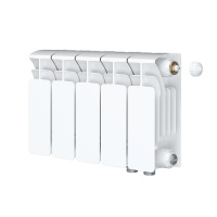 Радиатор биметаллический RIFAR BASE 200х5 секций, нижнее левое подключение (BVL)