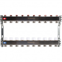 Коллектор из нержавеющей стали без расходомеров 10 вых. ROMMER