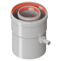 Конденсатоотводчик коаксиальный универсальный Ø Ø60/100 ROMMER