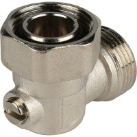 Узел-мультифлекс нижней подводки STOUT угловой, I-образный, 3/4"х3/4" EK, одинарный