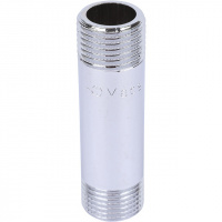 Бочонок резьбовой латунный STOUT хром 1/2"x70мм
