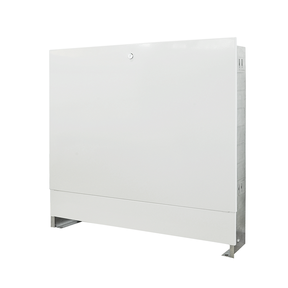 Шкаф распределительный для коллектора ESSAN ШРВ-2 встроенный 6-7 выход. (668х125х592)